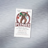 Moderne stekker voor reparatie van stekker magnetisch visitekaartje (Voorbeeld)