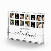 Moderne stelletjes Aangepaste foto-Valentijnsdag Fotoblokken (Rechts)