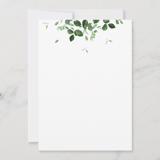 Moderne stellingschotel kaart (Achterkant)