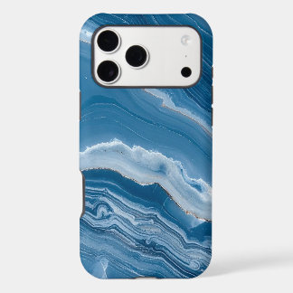 Moderne stenen stoffige blauwe marmer