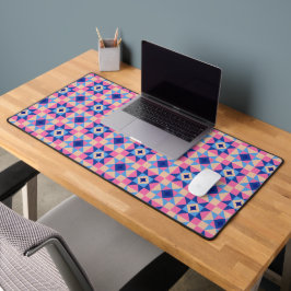 Moderne Ster Blok Quilt Bureaumat