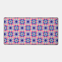 Moderne Ster Blok Quilt Bureaumat