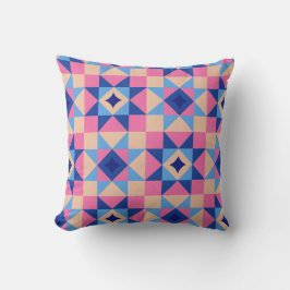 Moderne Ster Blok Quilt Kussen