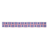 Moderne Ster Blok Quilt Satijnen Lint (Voorkant)