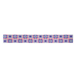Moderne Ster Blok Quilt Satijnen Lint
