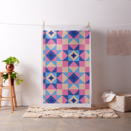 Moderne Ster Blok Quilt Stof