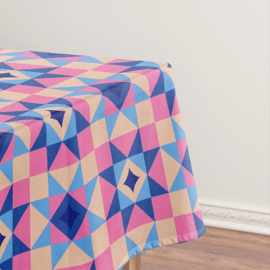 Moderne Ster Blok Quilt Tafelkleed (Voorbeeld)