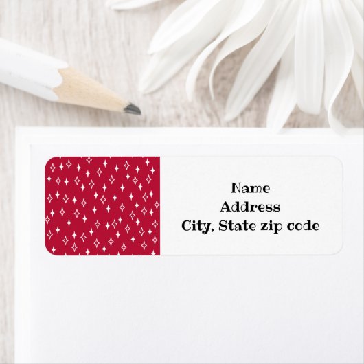 Moderne sterren uit de middeleeuwen etiket (Insitu)