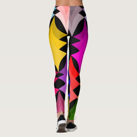 Moderne sterren uit de middeleeuwen leggings (Achterkant)