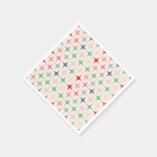 Moderne sterren uit de middeleeuwen servet (Hoek)