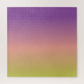 Moderne sterrenhemelgradiënt regenboogkleurig paar legpuzzel (Verticaal)