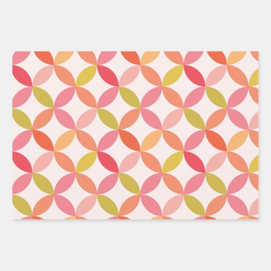 Moderne sterrenkring inpakpapier vel (Voorkant 3)