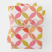 Moderne sterrenkring inpakpapier vel (In situ)