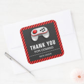 Moderne sticker als feestfavoriet voor verjaardags (Envelop)