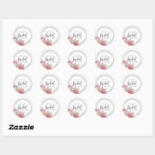 Moderne sticker voor bruidsfeest (Vel)
