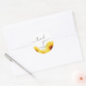 Moderne sticker voor vrijgezellenfeest vierkant  (Envelop)