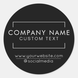 Moderne Stickers voor kleine bedrijven