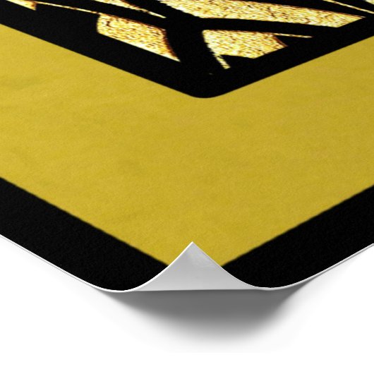 Moderne stijl Deco Geometric Poster (Hoek)