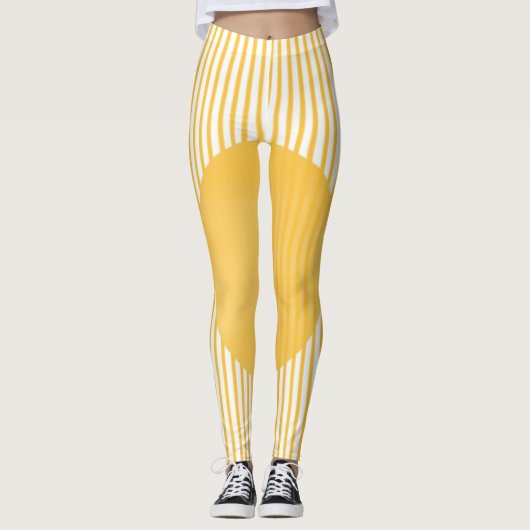 Moderne stijl design kunst leggings (Voorkant)
