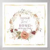 Moderne stijl Floral botanische Waterverf Folie Afdrukken (Voorkant)