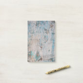 Moderne stijl, houtstructuur, zeesterren post-it® notes (Op bureau)
