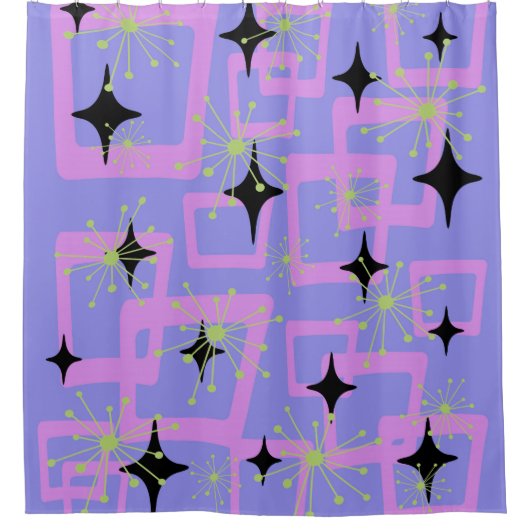 Moderne stijl in de middeleeuwen 8 douchegordijn (Voorkant)