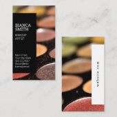 Moderne stijl | Makeup Artist | Palet Visitekaartje (Voorkant / Achterkant)