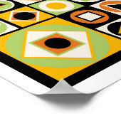 Moderne stijl midden-eeuw 10 poster (Hoek)