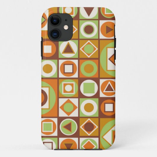 Moderne stijl midden-eeuw 11 Case-Mate iPhone case (Achterkant)