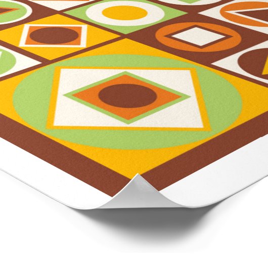 Moderne stijl midden-eeuw 11 poster (Hoek)