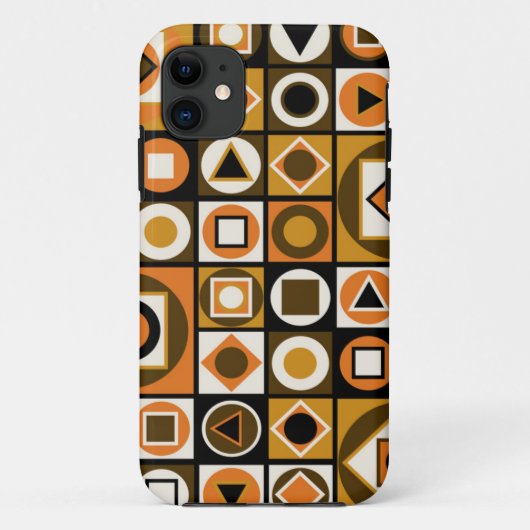 Moderne stijl midden-eeuw 13 Case-Mate iPhone case (Achterkant)