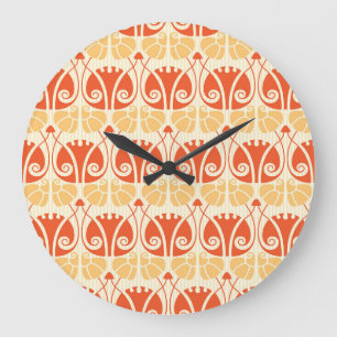 Moderne stijl paddenstoelen: Trendy patroon Grote Klok