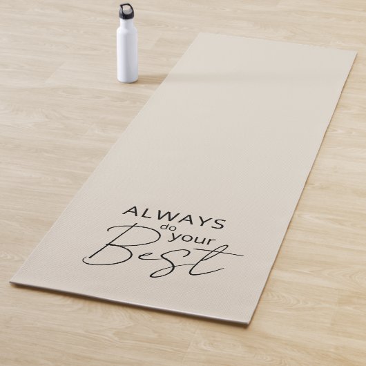 Moderne stijl yogamat (In situ)