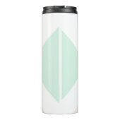 Moderne stijlgeometrische vormgeving thermosbeker (Achterkant)