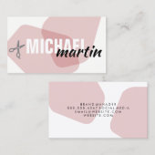 Moderne Stijlsalonlijst Visitekaartje (Voorkant / Achterkant)