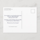 Moderne stijlvolle Afstuderen, foto van 2019 4 Briefkaart (Achterkant)