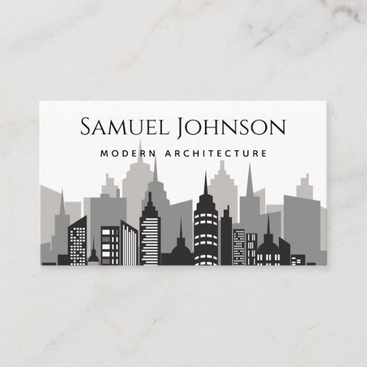 Moderne Stijlvolle Architectuur Uptown House Archi Visitekaartje (Voorkant)