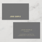Moderne stijlvolle artistieke design parel afwerki visitekaartje (Voorkant / Achterkant)