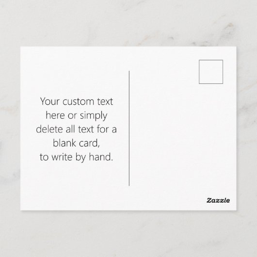 Moderne stijlvolle bewerkbare gouden tekst & strep briefkaart (Achterkant)