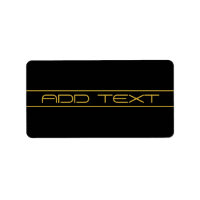 Moderne stijlvolle bewerkbare gouden tekst & strep