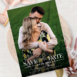 Moderne , stijlvolle bruiloft bespaart de datum fo kaart<br><div class="desc">Moderne ,  stijlvolle bruiloft bespaart de uitnodiging tot het indienen van de datumfoto</div>