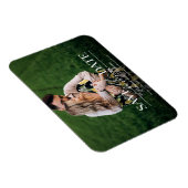 Moderne , stijlvolle bruiloft bespaart de datum fo magneet (Rechterzijde)