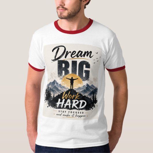 Moderne Stijlvolle Comfortabele T-Shirt (Voorkant)