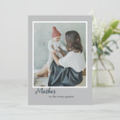 Moderne, stijlvolle design foto-feestdag Kaart (Staand voorkant)