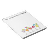 Moderne, stijlvolle, eenvoudige rendy Waterverf Dr Notitieblok (Schuin)