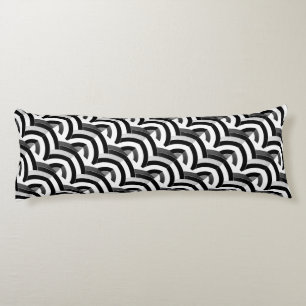 moderne stijlvolle elegante chevrons lichaamskussen