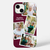 Moderne, stijlvolle, elektronische multi-fotofamil Case-Mate iPhone case (Achterkant)
