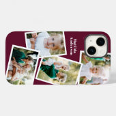 Moderne, stijlvolle, elektronische multi-fotofamil Case-Mate iPhone case (Achterkant (horizontaal))