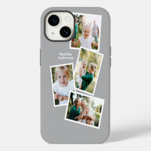 Moderne, stijlvolle, elektronische multi-fotofamil iPhone 14 hoesje