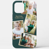 Moderne, stijlvolle, elektronische multi-fotoserie Case-Mate iPhone case (Achterkant)